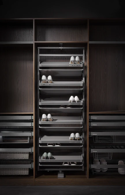 360 Rotating Shoe Rack
