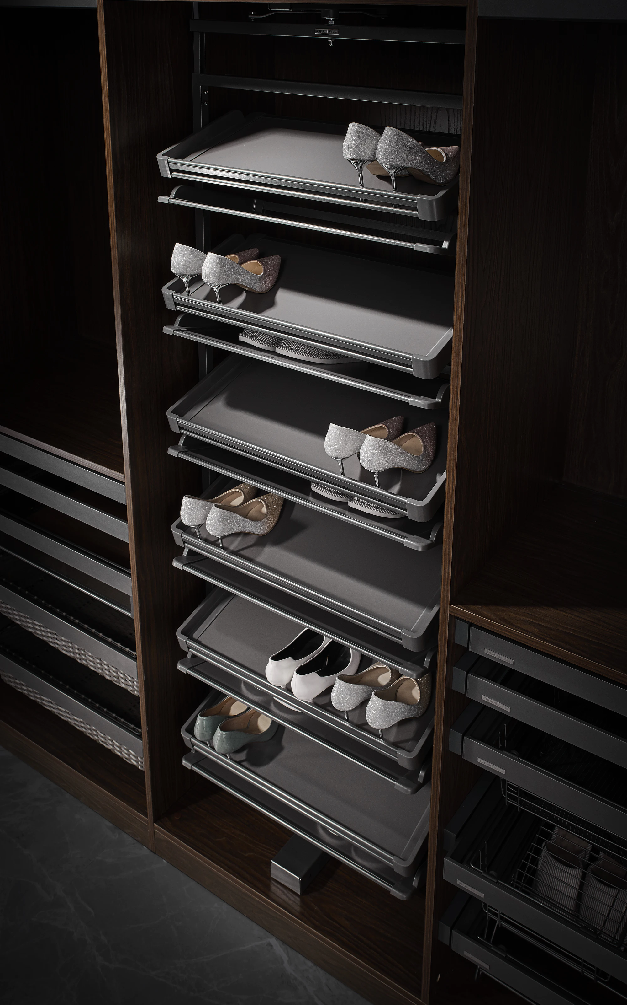 360 Rotating Shoe Rack
