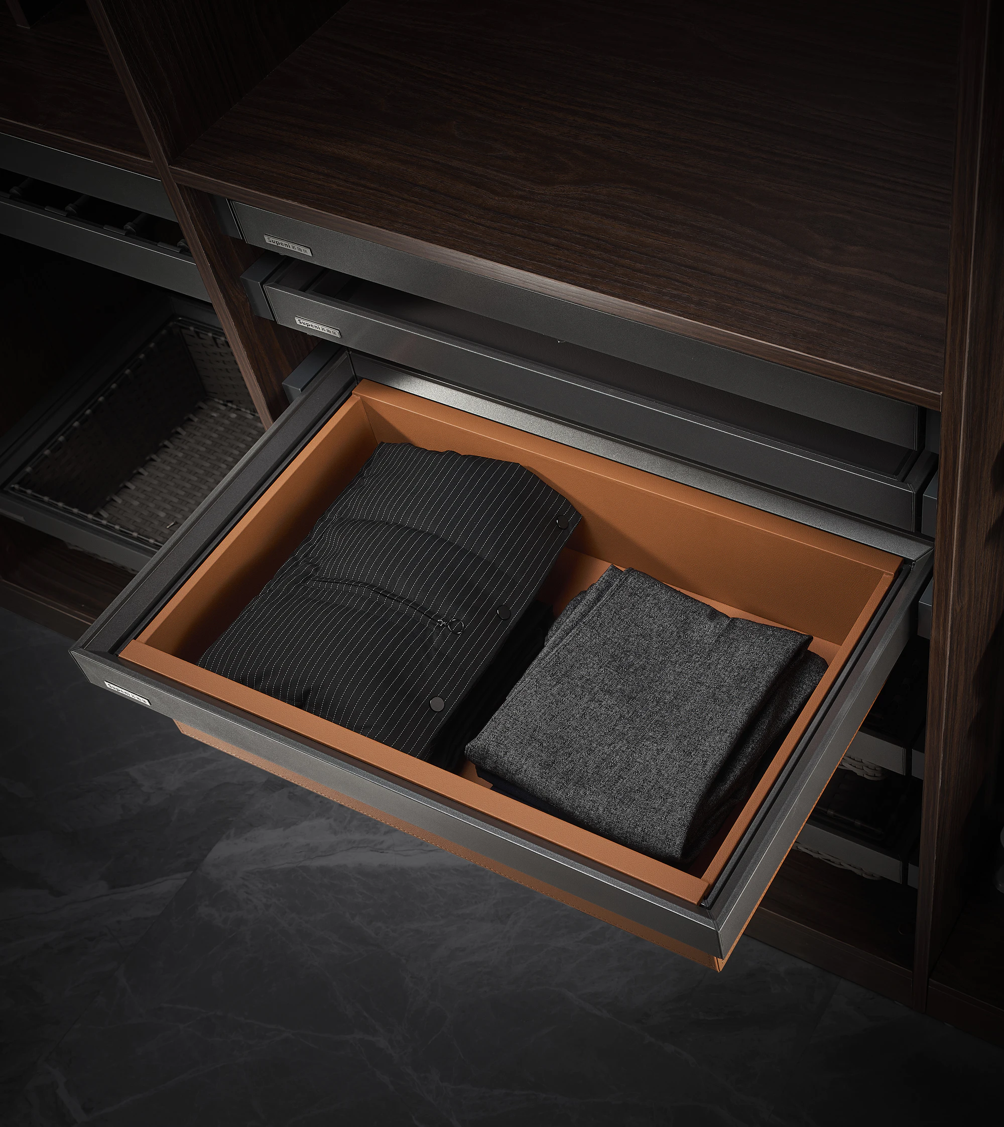 Leather Storage Box