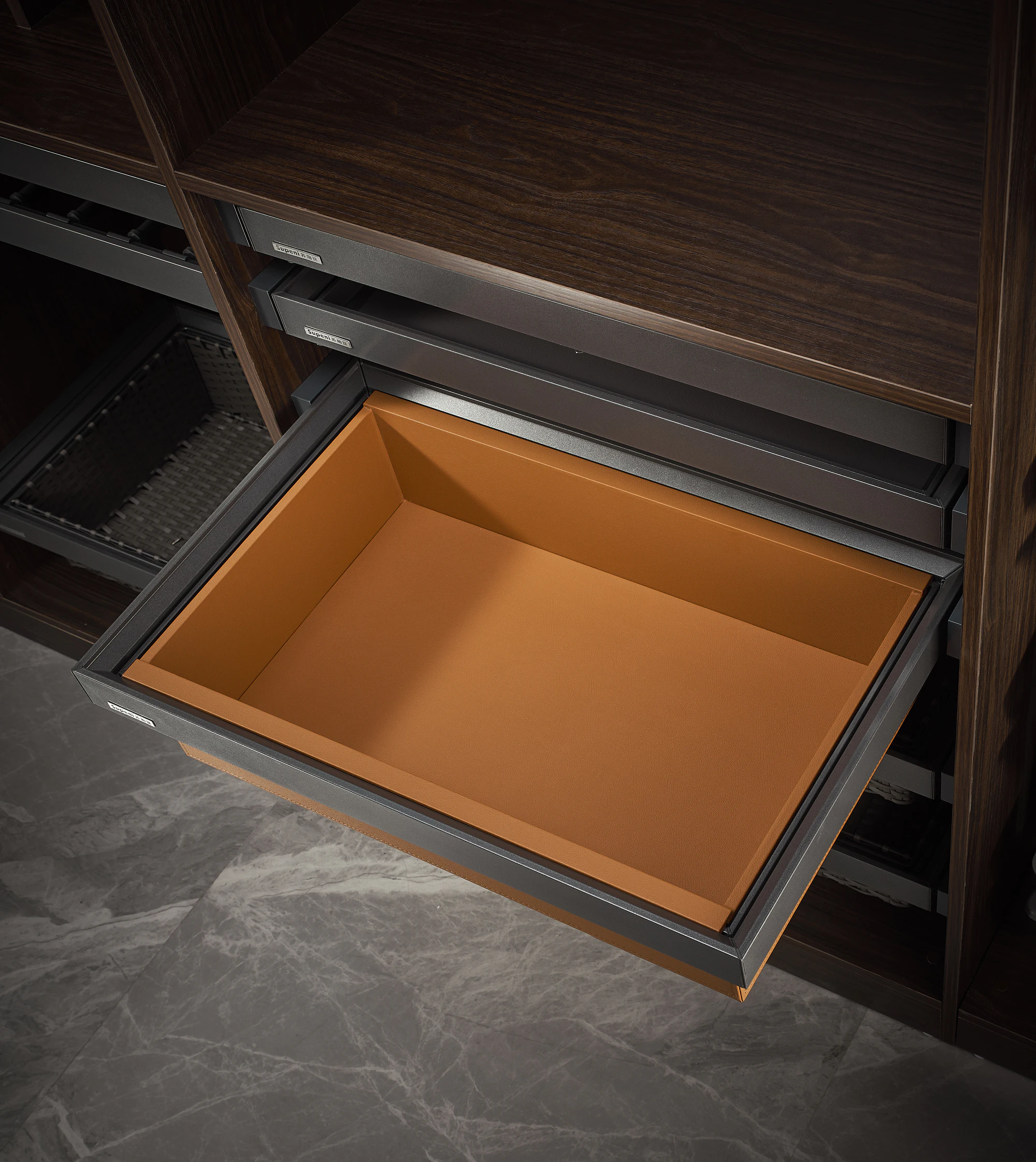 Leather Storage Box