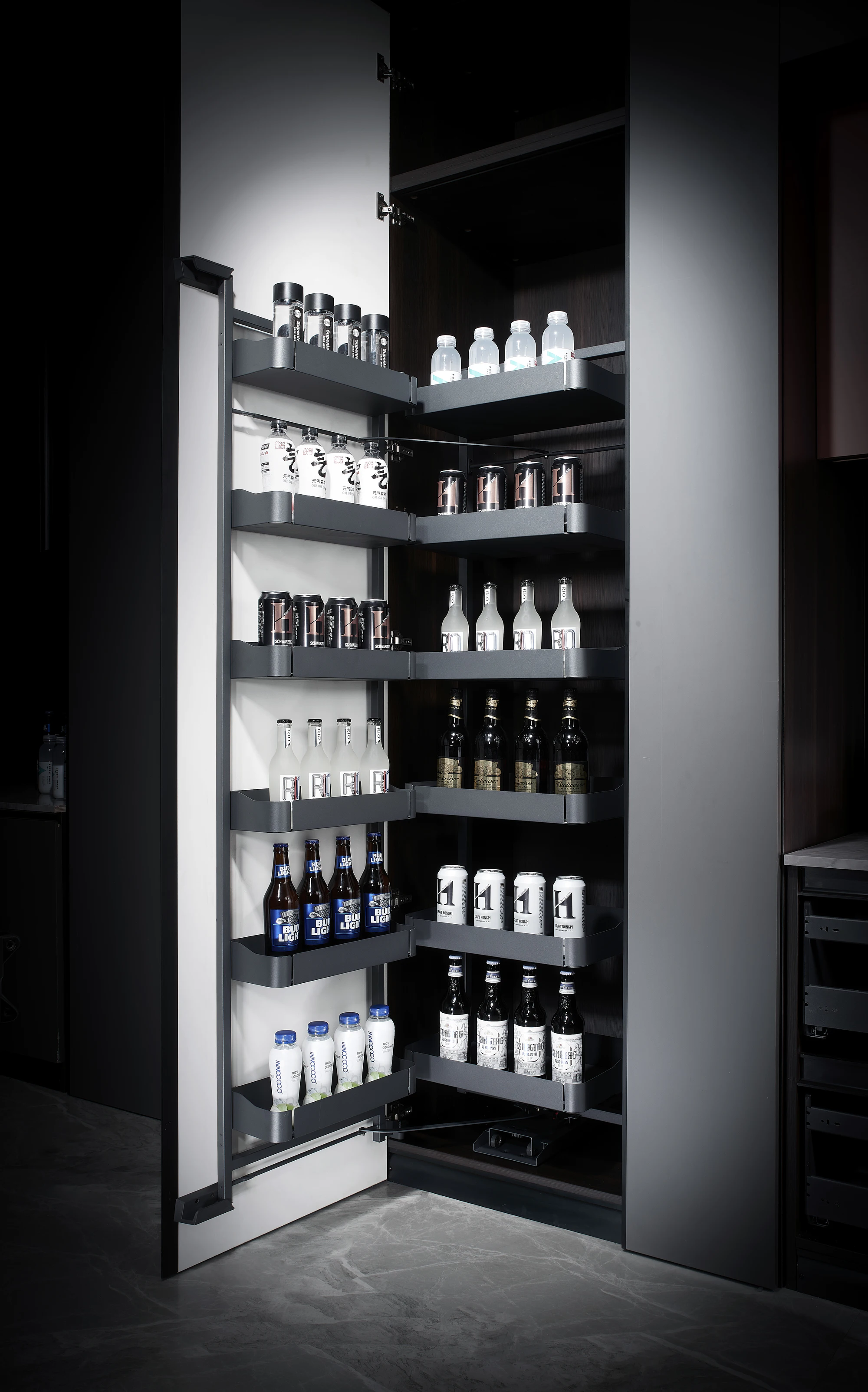 Tall Metal Pantry
